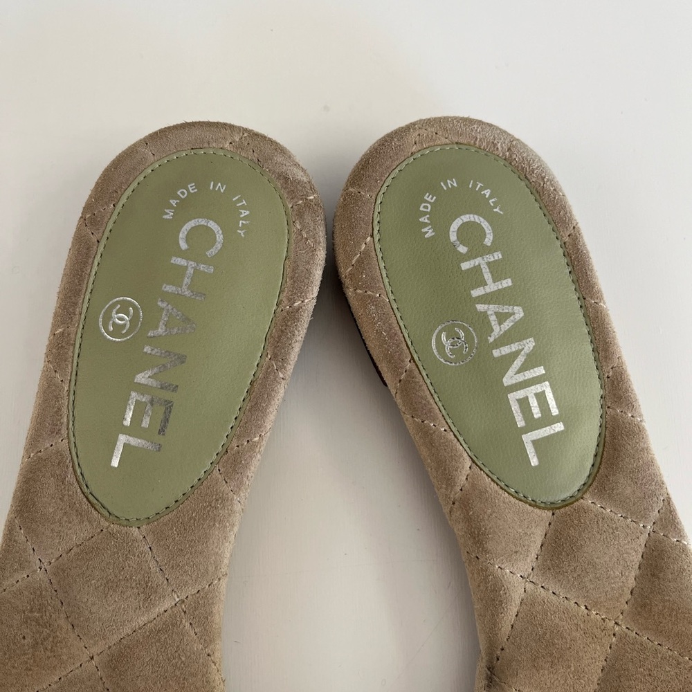 Auth CHANEL Sandals (Missing CC Charms) - Picture 4 of 9
